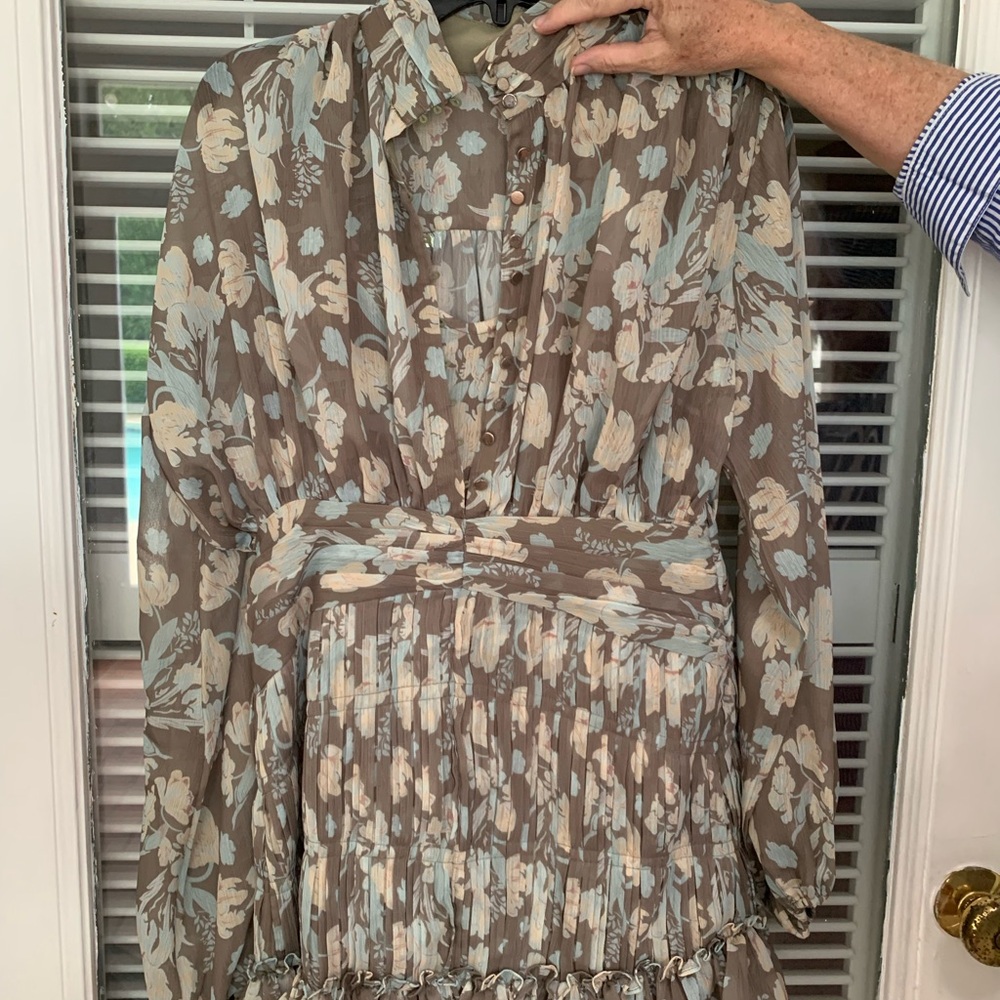 Floral Long Sleeve Dress